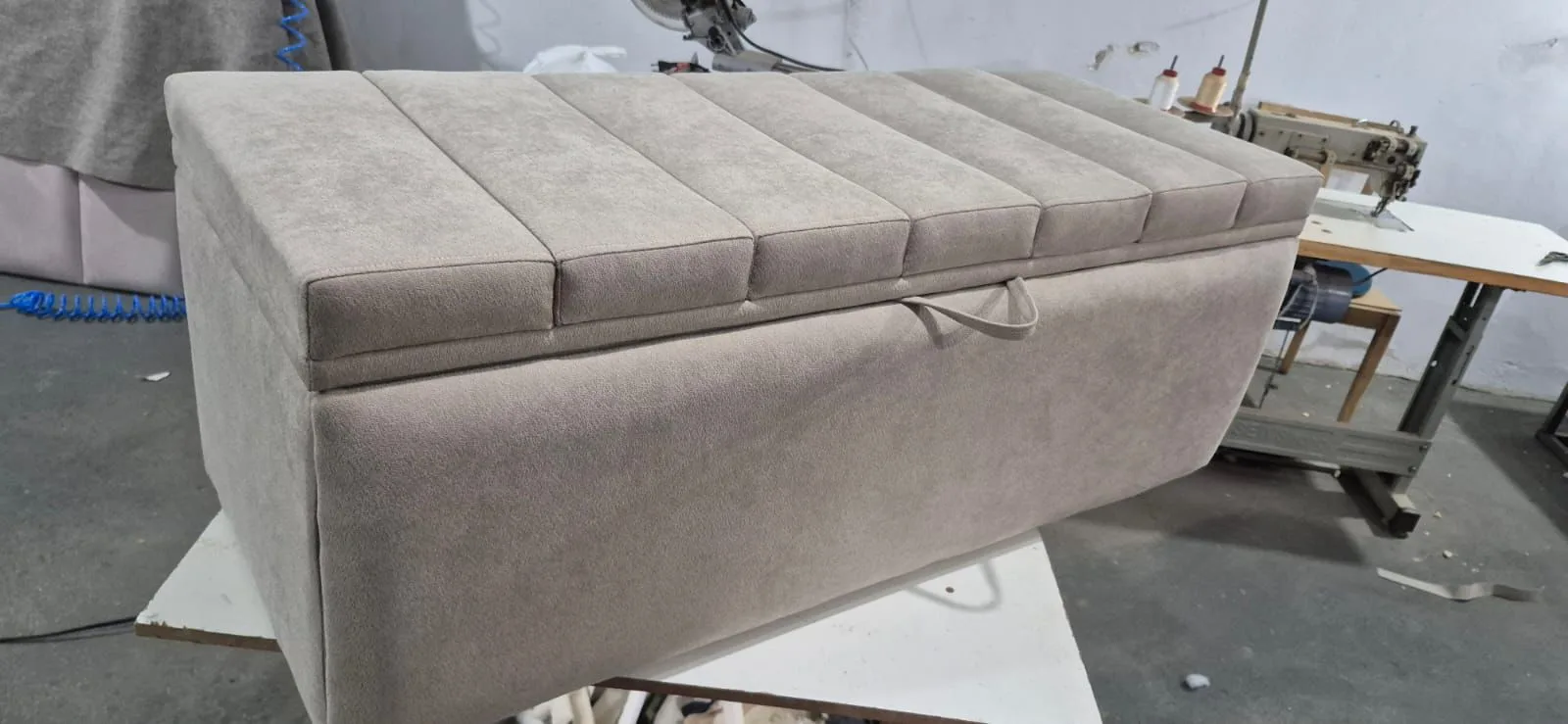 Recamier estofado sob medida da Cabeçare 95
